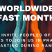 Worldwide Fast Month