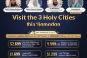 Join our MVP Dawah Course to the 3 Holy Cities this Ramadan!